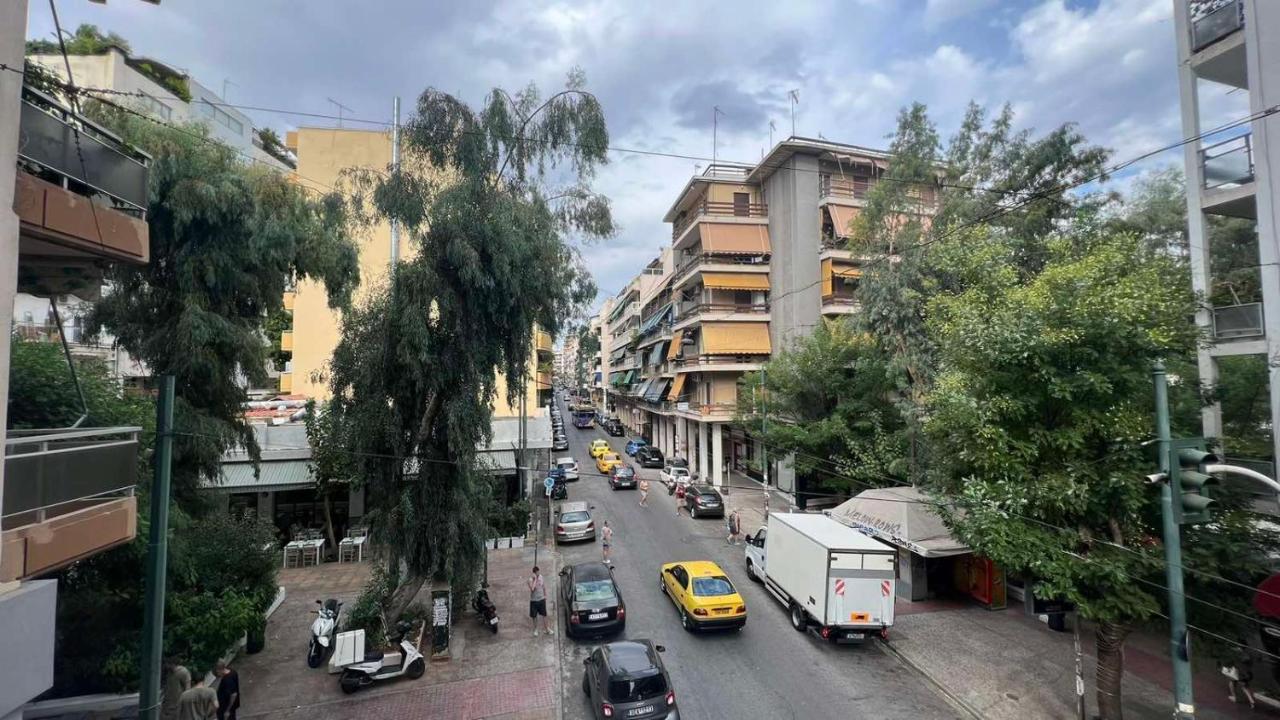 Koukaki Cozy Studio Retreat 1' From Metro Athen Exterior foto