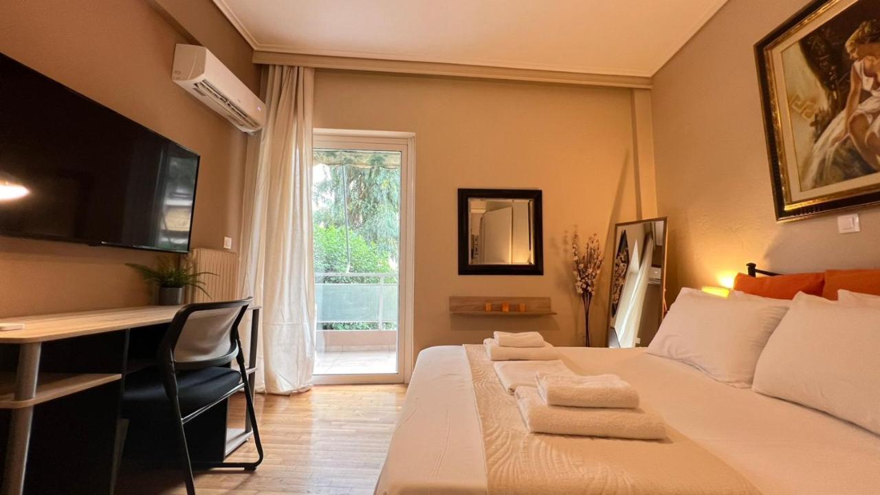 Koukaki Cozy Studio Retreat 1' From Metro Athen Exterior foto